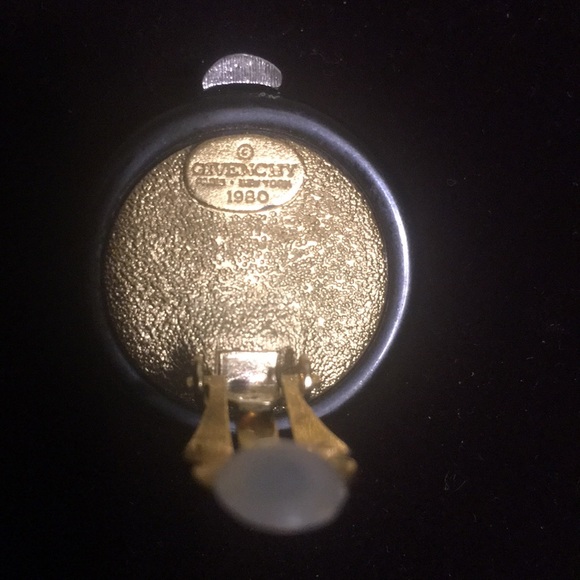 Authentic Vintage Givenchy ClipOn Earrings 1980 - Picture 6 of 12